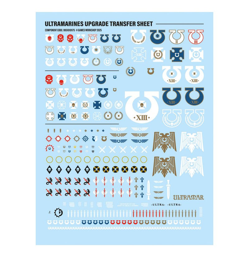 Ultramarines Upgrades and Transfers: Warhammer 40,000