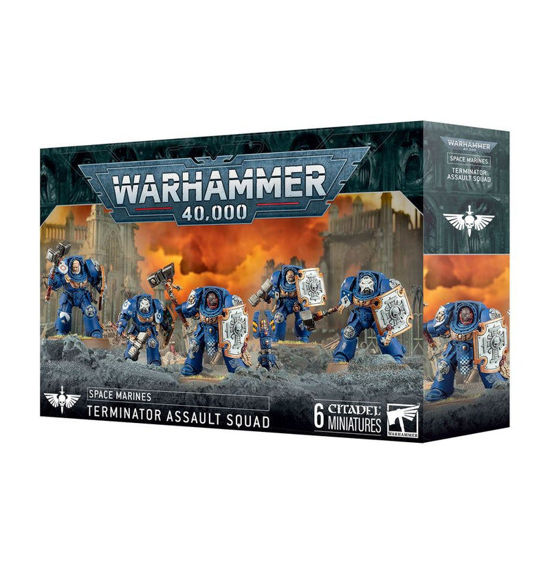 Terminator Assault Squad - Space Marines: Warhammer 40,000