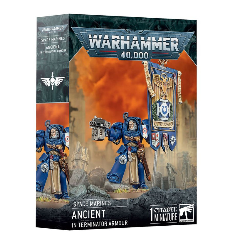 Ancient in Terminator Armour - Space Marines: Warhammer 40,000