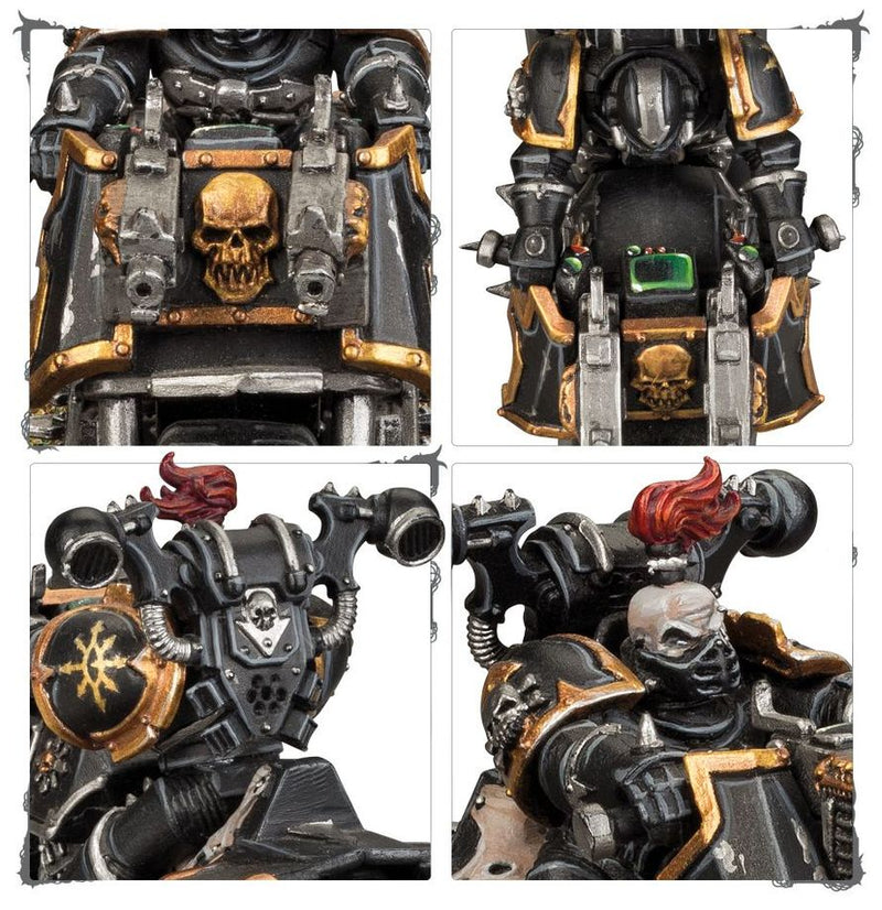 Chaos Bikers - Chaos Space Marines: Warhammer 40,000