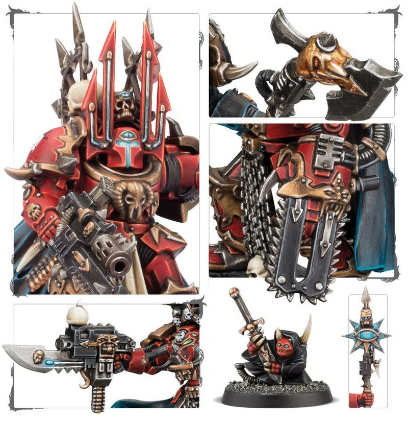 Chaos Lord in Terminator Armour - Chaos Space Marines: Warhammer 40,000