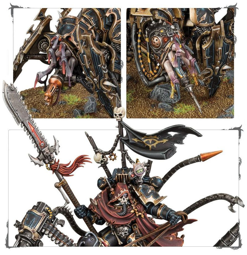 Lord Discordant on Helstalker - Chaos Space Marines: Warhammer 40,000