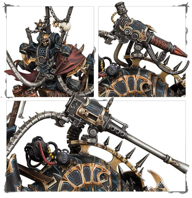 Lord Discordant on Helstalker - Chaos Space Marines: Warhammer 40,000