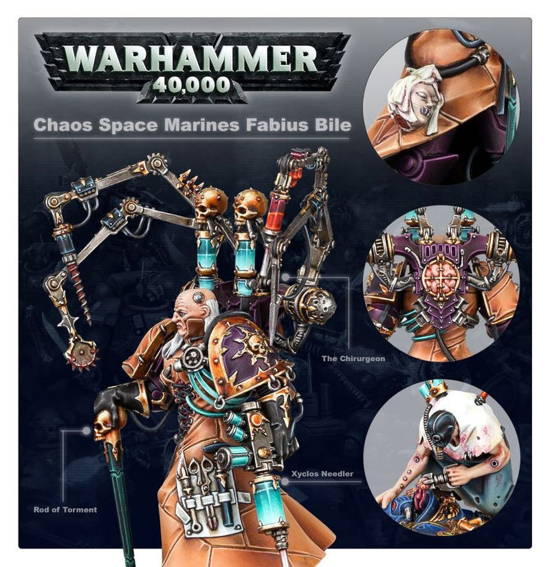 Fabius Bile - Chaos Space Marines: Warhammer 40,000
