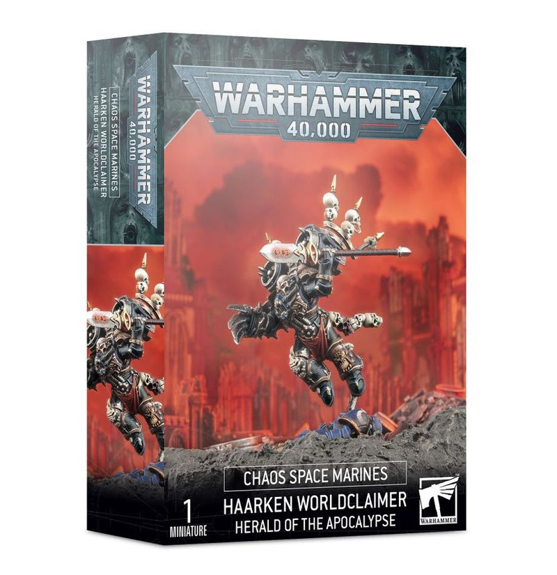 Haarken Worldclaimer, Herald of the Apocalypse - Chaos Space Marines: Warhammer 40,000