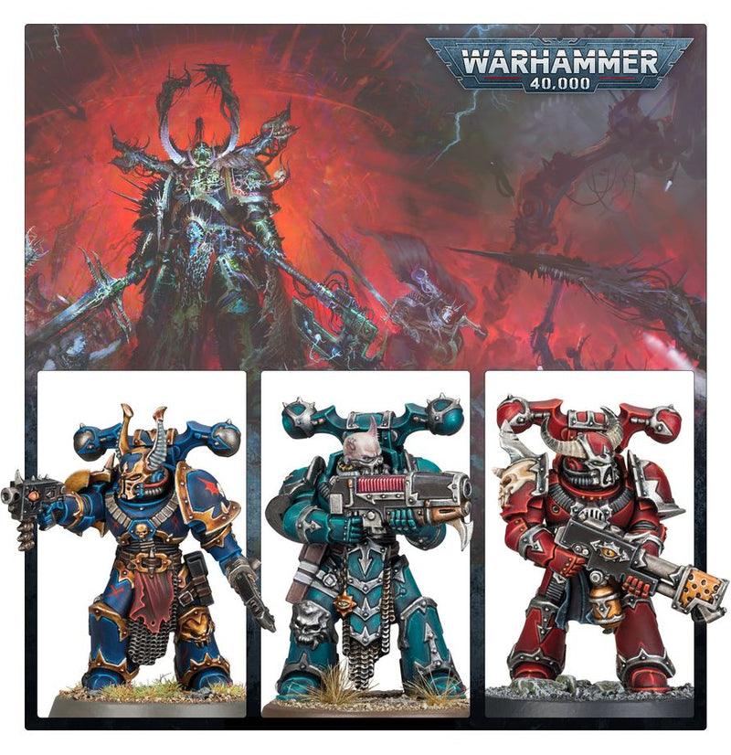Legionaries - Chaos Space Marines: Warhammer 40,000