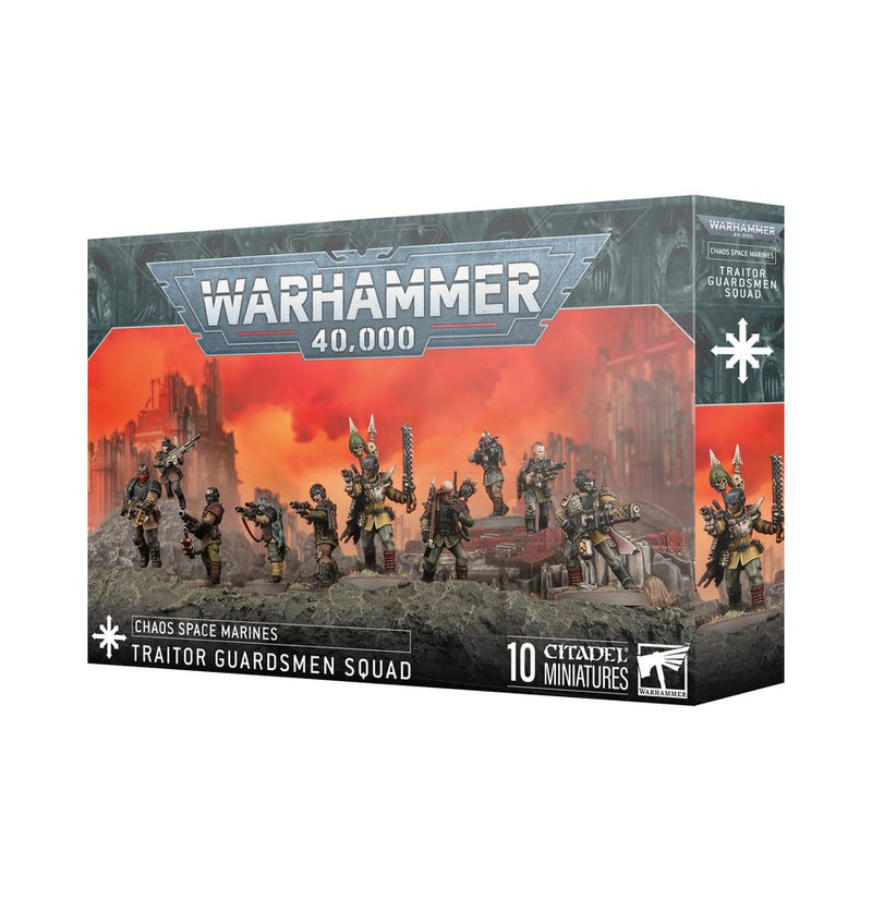Traitor Guardsmen Squad - Chaos Space Marines: Warhammer 40,000
