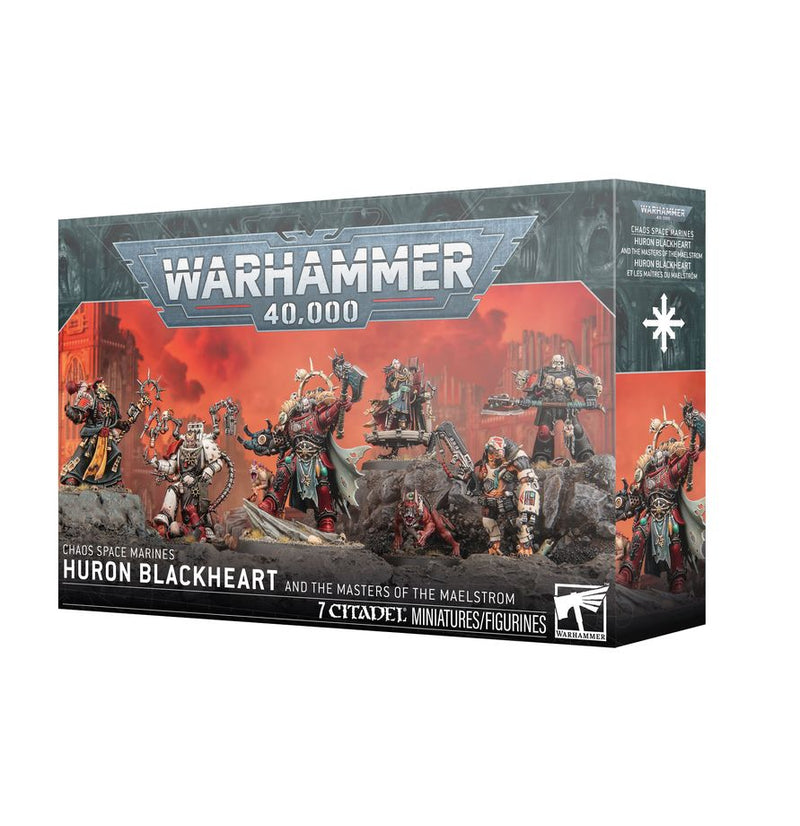 Huron Blackheart and the Masters of the Maelstrom - Chaos Space Marines: Warhammer 40,000