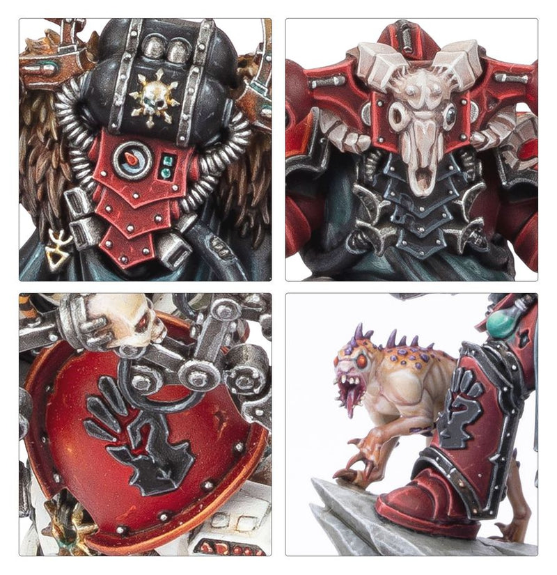 Huron Blackheart and the Masters of the Maelstrom - Chaos Space Marines: Warhammer 40,000