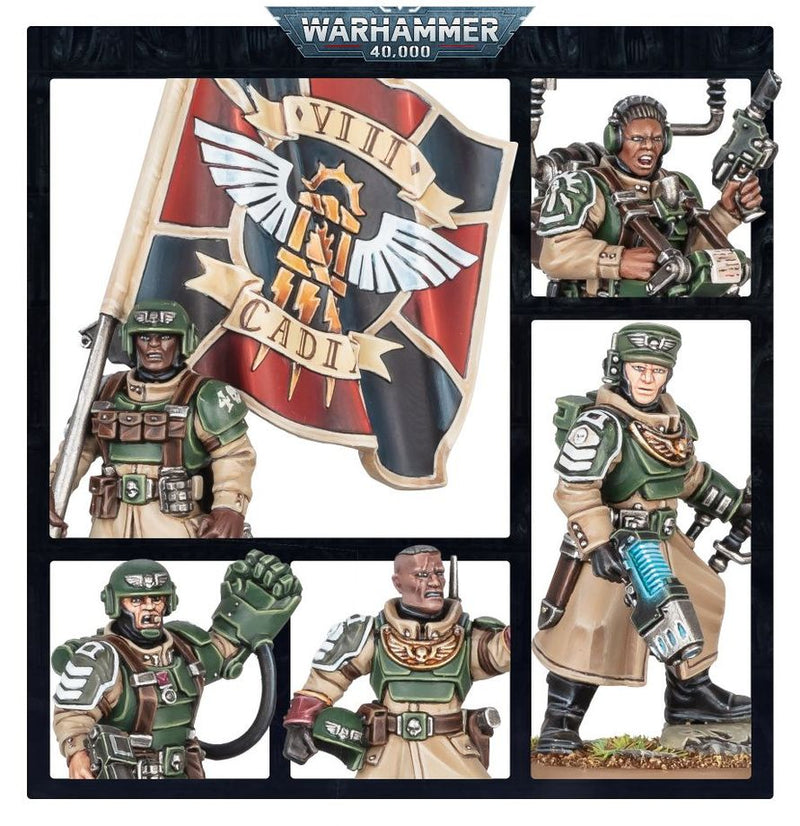 Cadian Command Squad - Astra Militarum: Warhammer 40,000