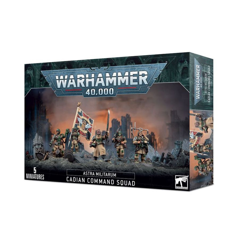 Cadian Command Squad - Astra Militarum: Warhammer 40,000