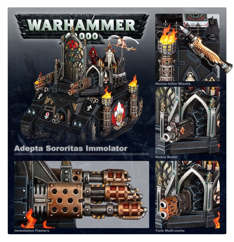 Immolator - Adepta Sororitas: Warhammer 40,000