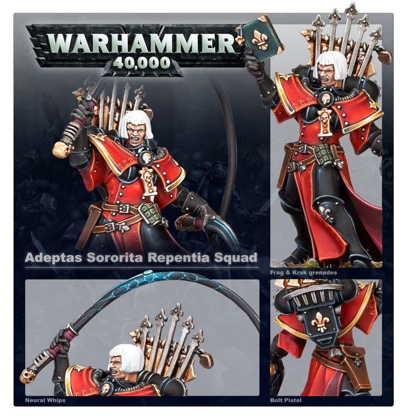 Repentia Squad - Adepta Sororitas: Warhammer 40,000