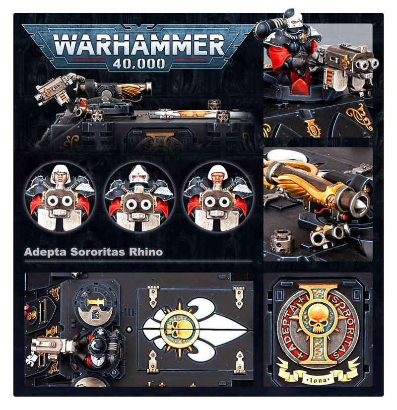 Adepta Sororitas Rhino - Adepta Sororitas: Warhammer 40,000