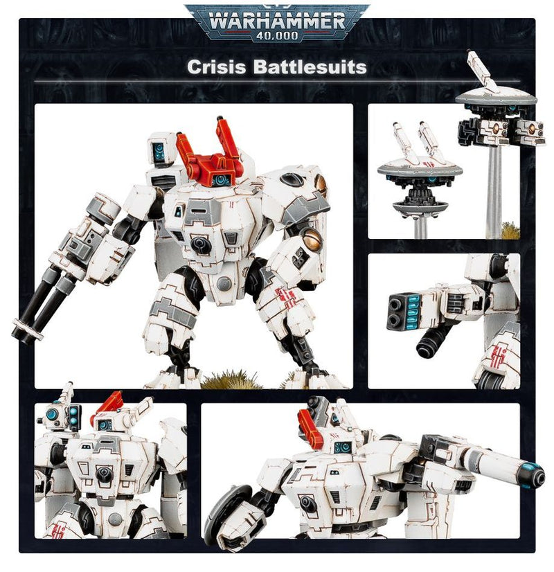 XV8 Crisis Battlesuit Team - T’au Empire: Warhammer 40,000