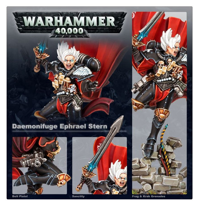 Daemonifuge – Ephrael Stern & Kyganil - Adepta Sororitas: Warhammer 40,000