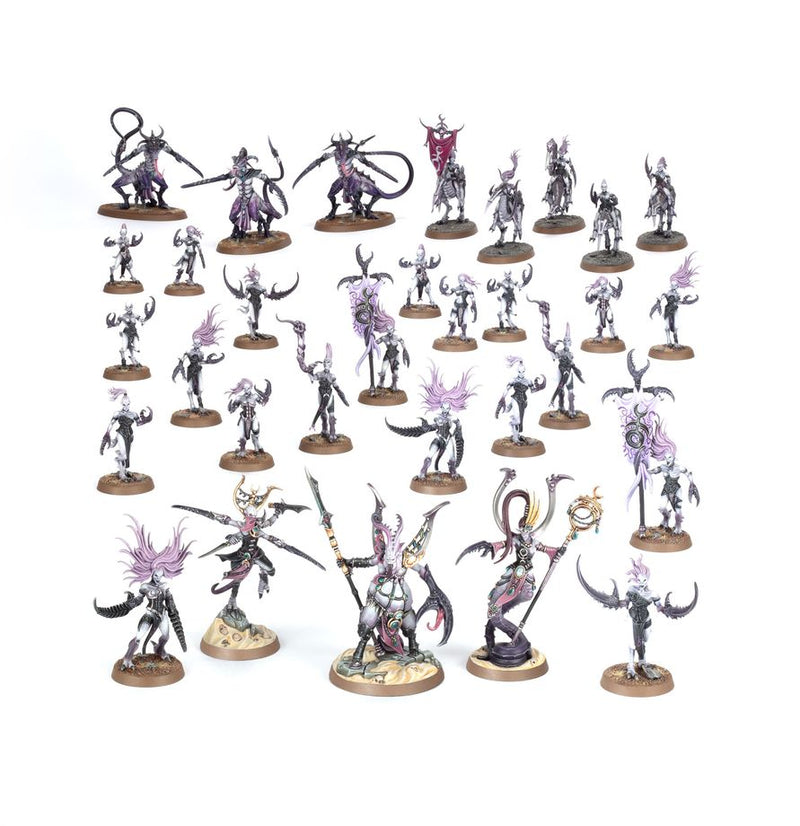 Hedonites of Slaanesh – Epicurean Revellers Spearhead: Warhammer Age of Sigmar
