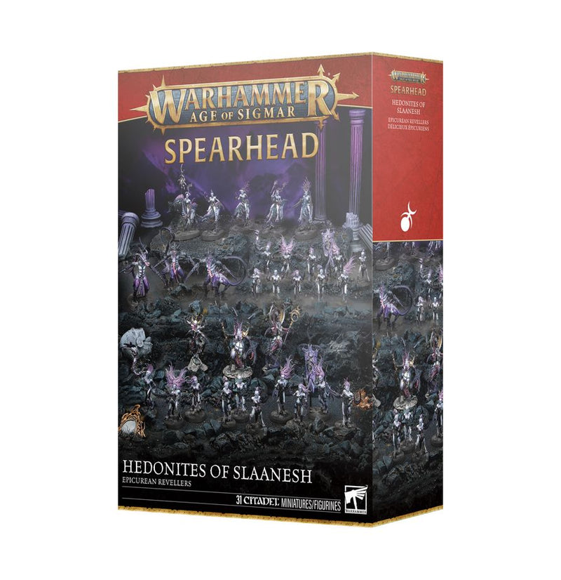 Hedonites of Slaanesh – Epicurean Revellers Spearhead: Warhammer Age of Sigmar