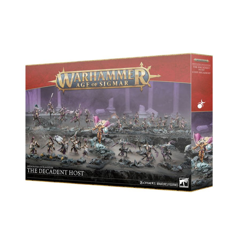 Hedonites of Slaanesh – The Decadent Host - Battleforce: Warhammer Age of Sigmar