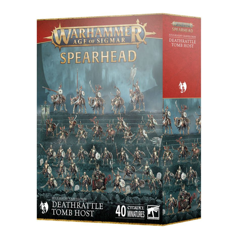 Soulblight Gravelords - Deathrattle Tomb Host - Spearhead: Warhammer Age of Sigmar