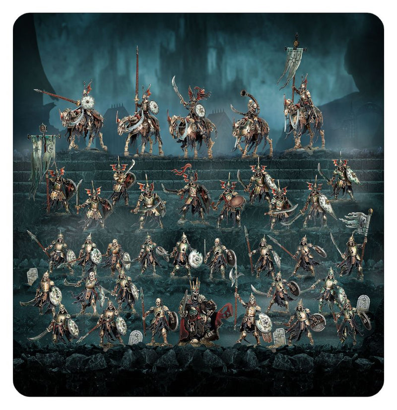 Soulblight Gravelords - Deathrattle Tomb Host - Spearhead: Warhammer Age of Sigmar