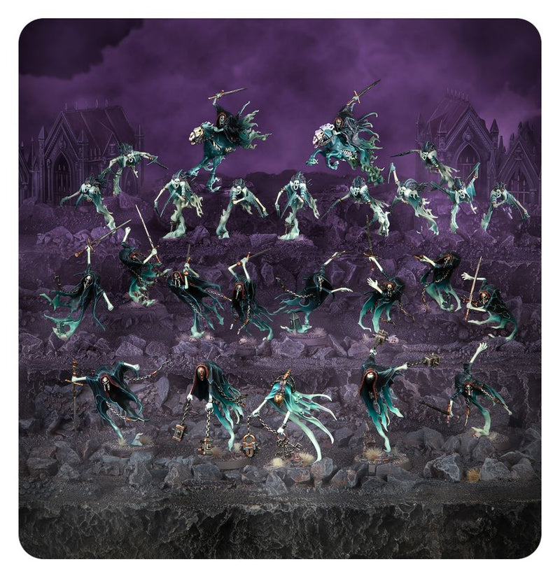 Nighthaunt Cursed Shacklehorde - Spearhead: Warhammer Age of Sigmar