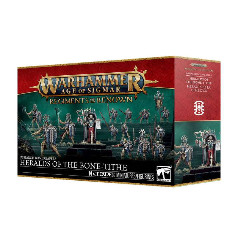 Ossiarch Bonereapers – Heralds Of The Bone-Tithe: Warhammer Age of Sigmar