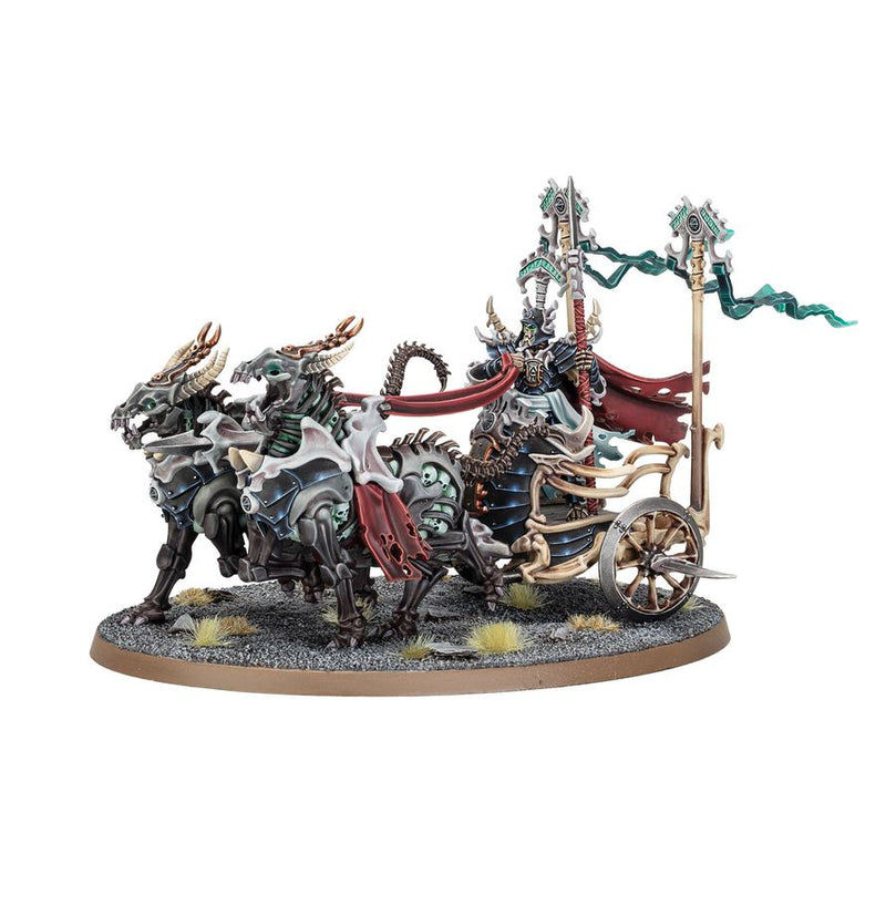 Ossiarch Bonereapers – Liege-Kavalos On War Chariot: Warhammer Age of Sigmar