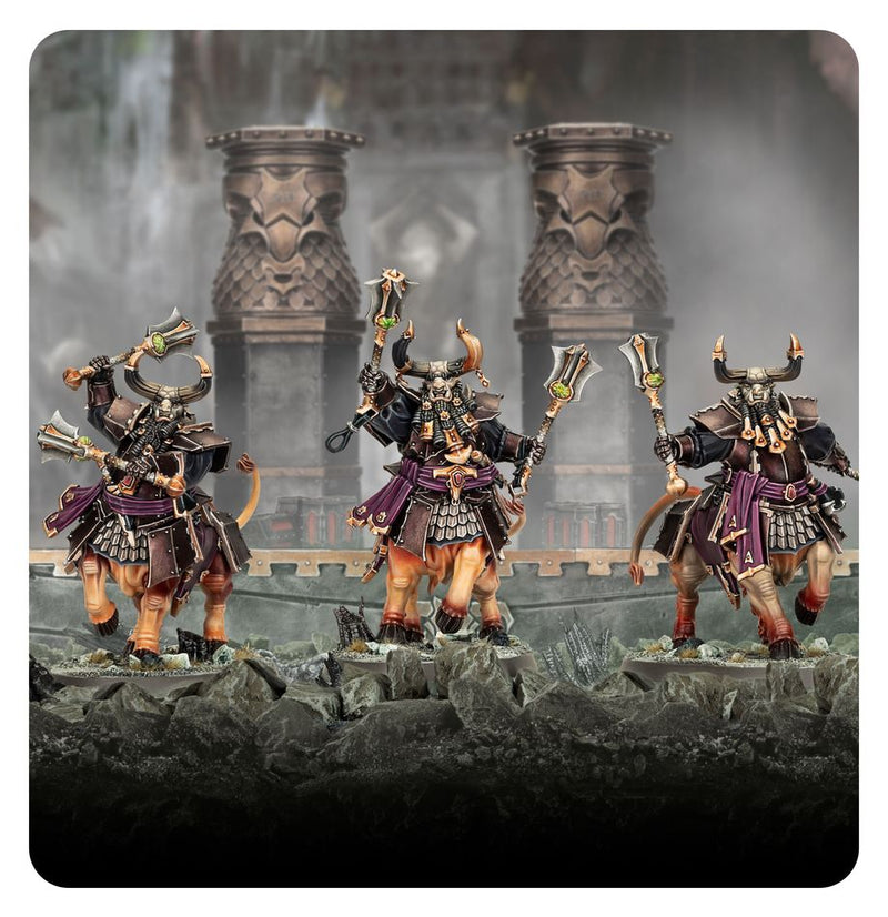 Bull Centaurs/Annointed Sentinels - Helsmiths of Hashut: Warhammer Age of Sigmar