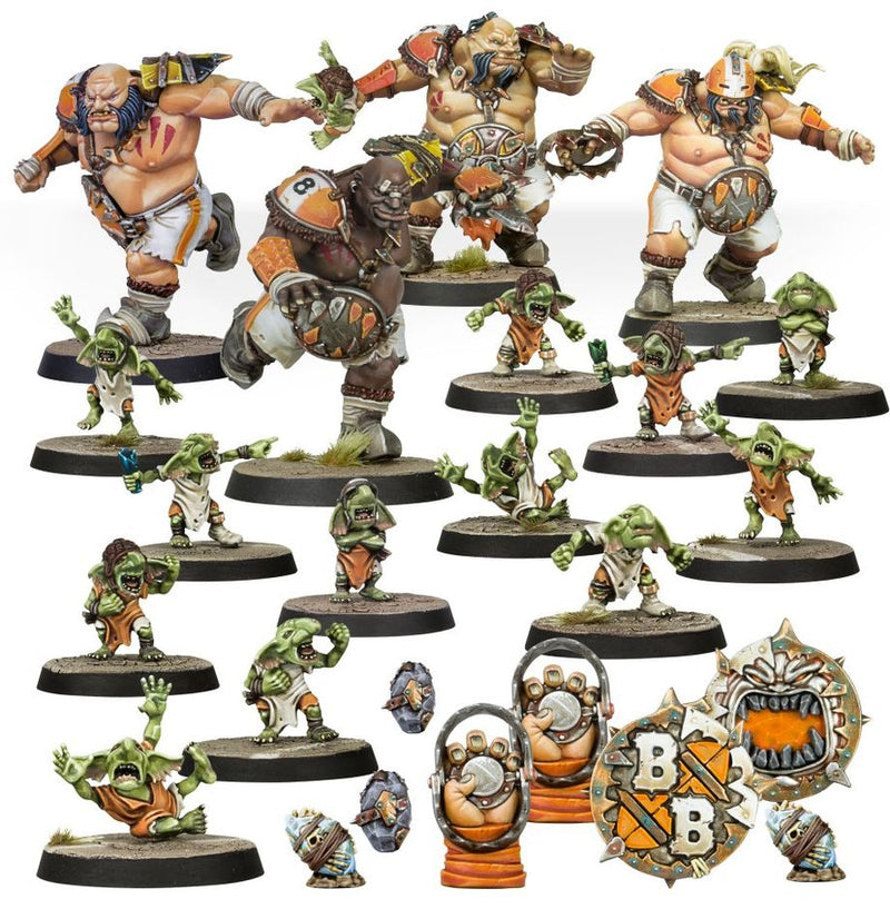 Ogre Blood Bowl Team: The Fire Mountain Gut-Busters: Blood Bowl