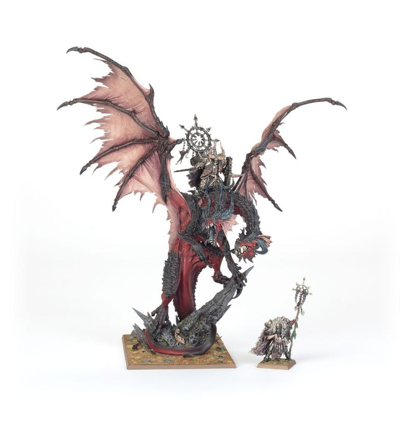 Lord/Sorcerer on Chaos Dragon: Warriors of Chaos: Warhammer The Old World