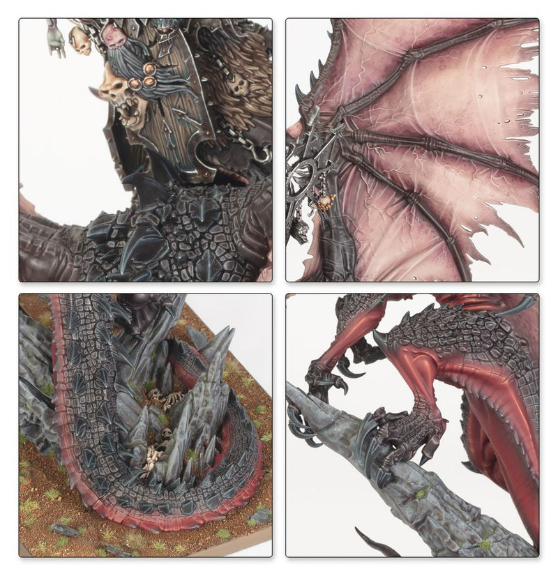 Lord/Sorcerer on Chaos Dragon: Warriors of Chaos: Warhammer The Old World
