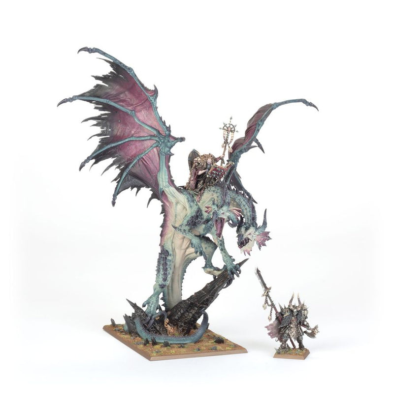 Lord/Sorcerer on Chaos Dragon: Warriors of Chaos: Warhammer The Old World