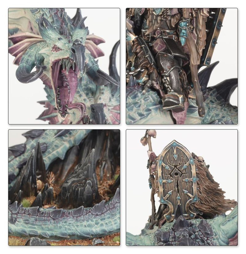 Lord/Sorcerer on Chaos Dragon: Warriors of Chaos: Warhammer The Old World