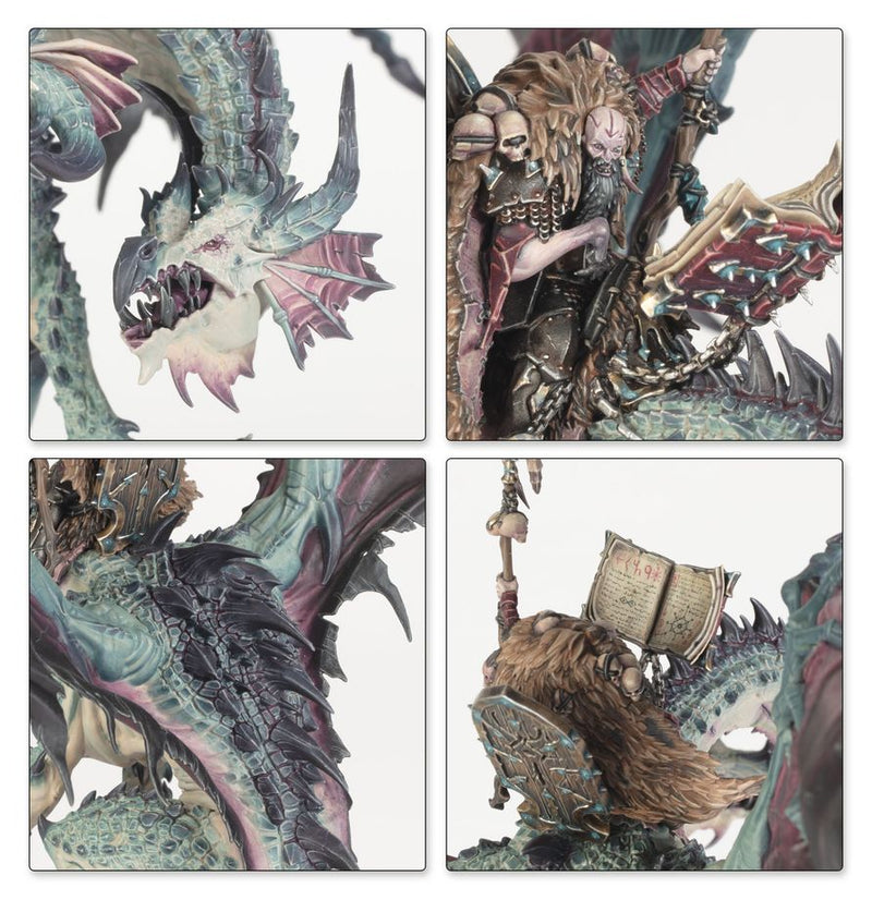 Lord/Sorcerer on Chaos Dragon: Warriors of Chaos: Warhammer The Old World