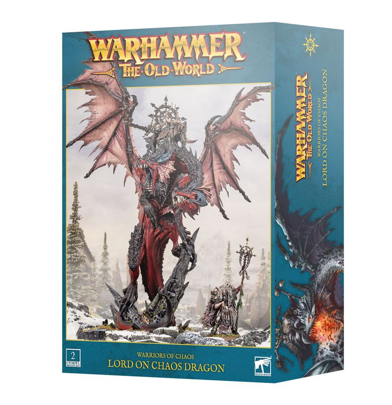 Lord/Sorcerer on Chaos Dragon: Warriors of Chaos: Warhammer The Old World
