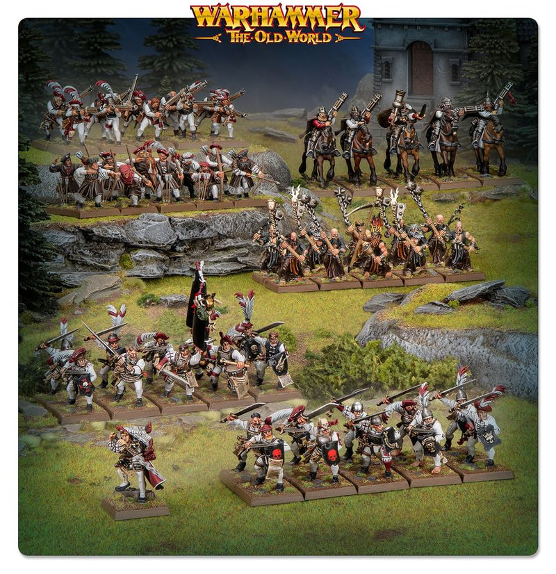 Battle March Army: Empire of Man: Warhammer The Old World