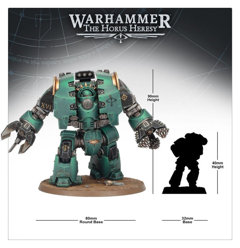 Leviathan Siege Dreadnought with Claw & Drill Weapons - The Horus Heresy: Warhammer