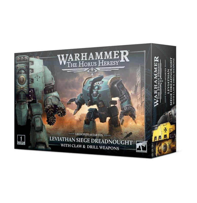 Leviathan Siege Dreadnought with Claw & Drill Weapons - The Horus Heresy: Warhammer