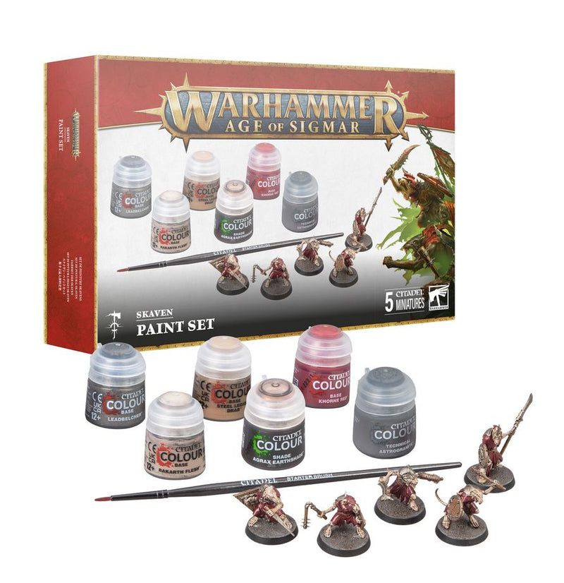 Skaven Paint Set: Warhammer Age of Sigmar