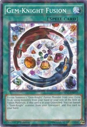 Gem-Knight Fusion [SP15-EN039] Shatterfoil Rare