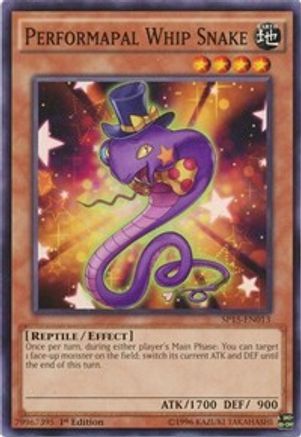 Performapal Whip Snake [SP15-EN013] Common