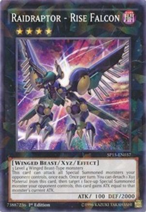 Raidraptor - Rise Falcon [SP15-EN037] Shatterfoil Rare