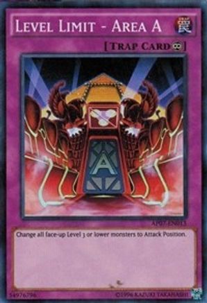 Level Limit - Area A [AP07-EN013] Super Rare