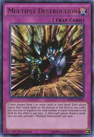Multiple Destruction [DPBC-EN005] Ultra Rare