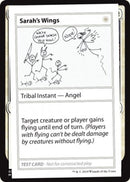 Sarah's Wings (2021 Edition) [Mystery Booster Playtest Cards]