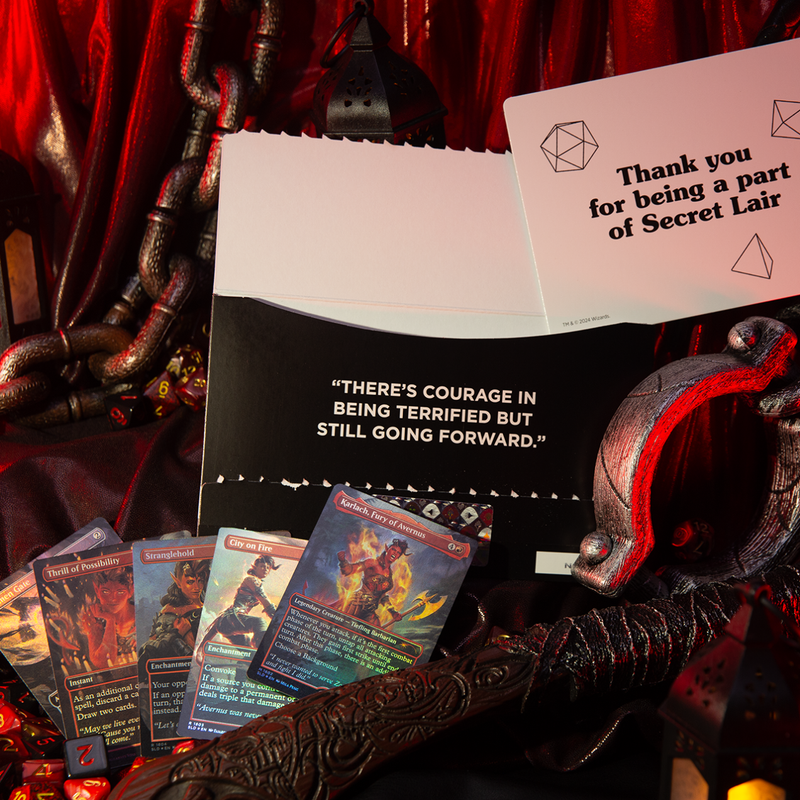 Secret Lair: Drop Series - Secret Lair x Dungeons & Dragons (Karlach's Rage - Rainbow Foil Edition)