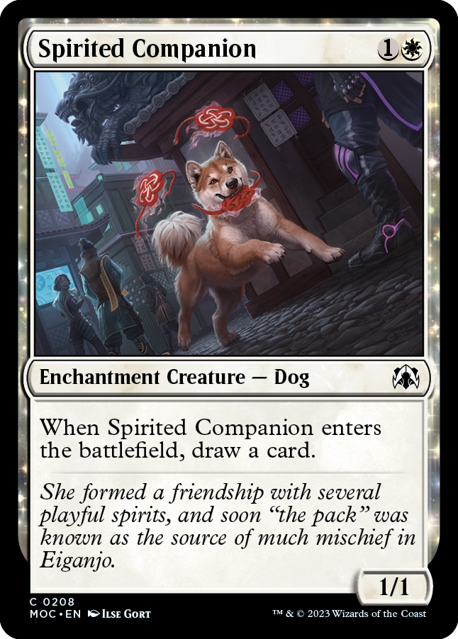 Spirited Companion [March of the Machine Commander]