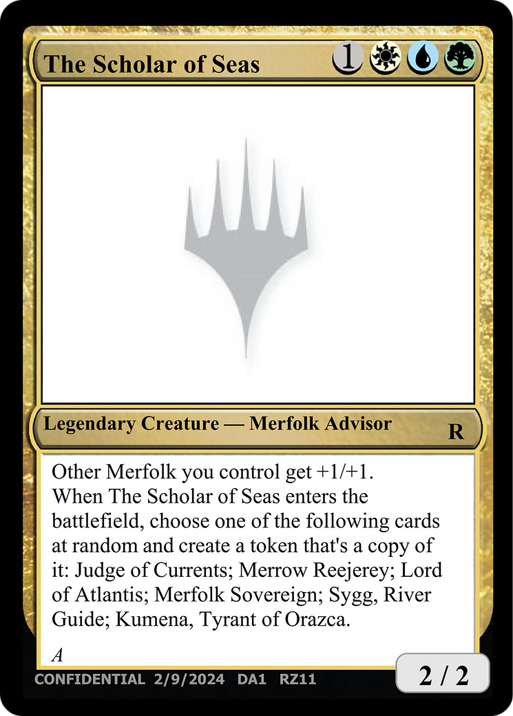 The Scholar of Seas [Unknown Event]