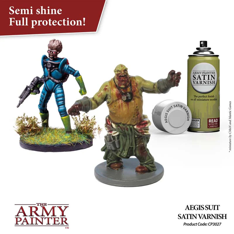 Aegis Suit Satin Varnish - Spray Paint